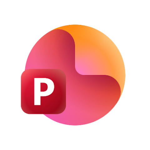 Microsoft PowerPoint Android app icon